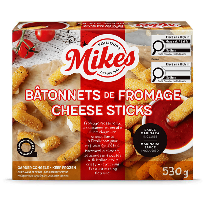 Bâtonnets de fromage