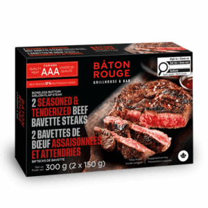 Bavettes de boeuf assaisonnées