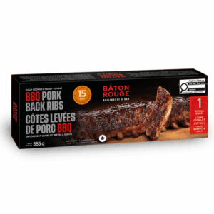 Côtes levées de porc BBQ