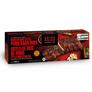 Côtes de dos de porc style BBQ Coréen