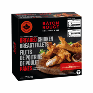 Filet de poitrine de poulet pané