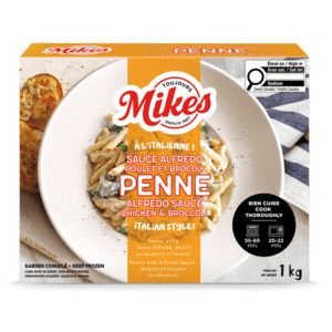 Penne sauce Alfredo poulet et brocoli