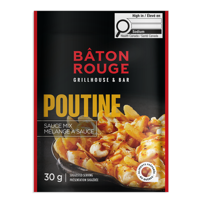 Sauce en sachet à poutine