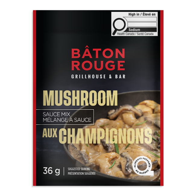 Sauce en sachet aux champignons