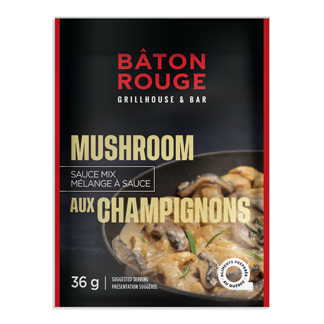 Sauce en sachet aux champignons
