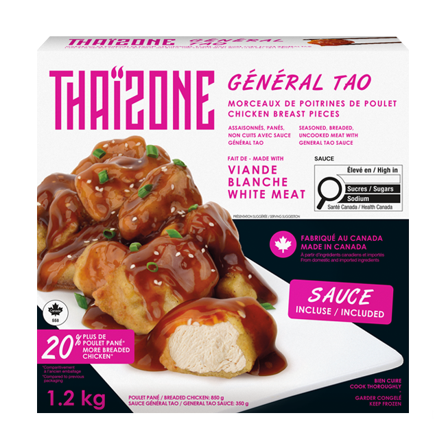Poulet General Tao familial