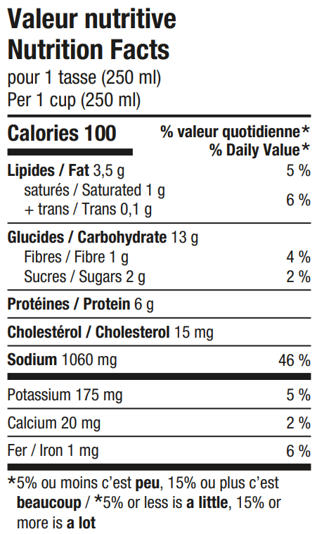 Soupe Noce à L'Italienne