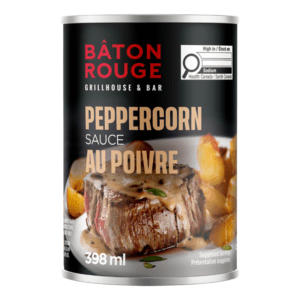 Sauce au poivre en canne