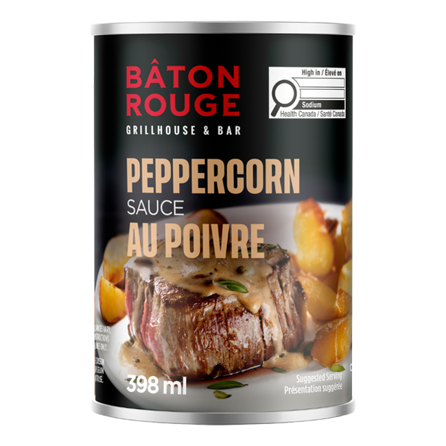 Sauce au poivre en canne