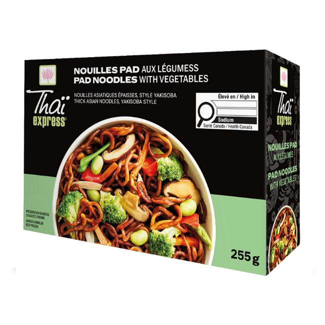 Nouilles Pad aux légumes