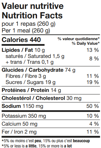 General Thaï chicken